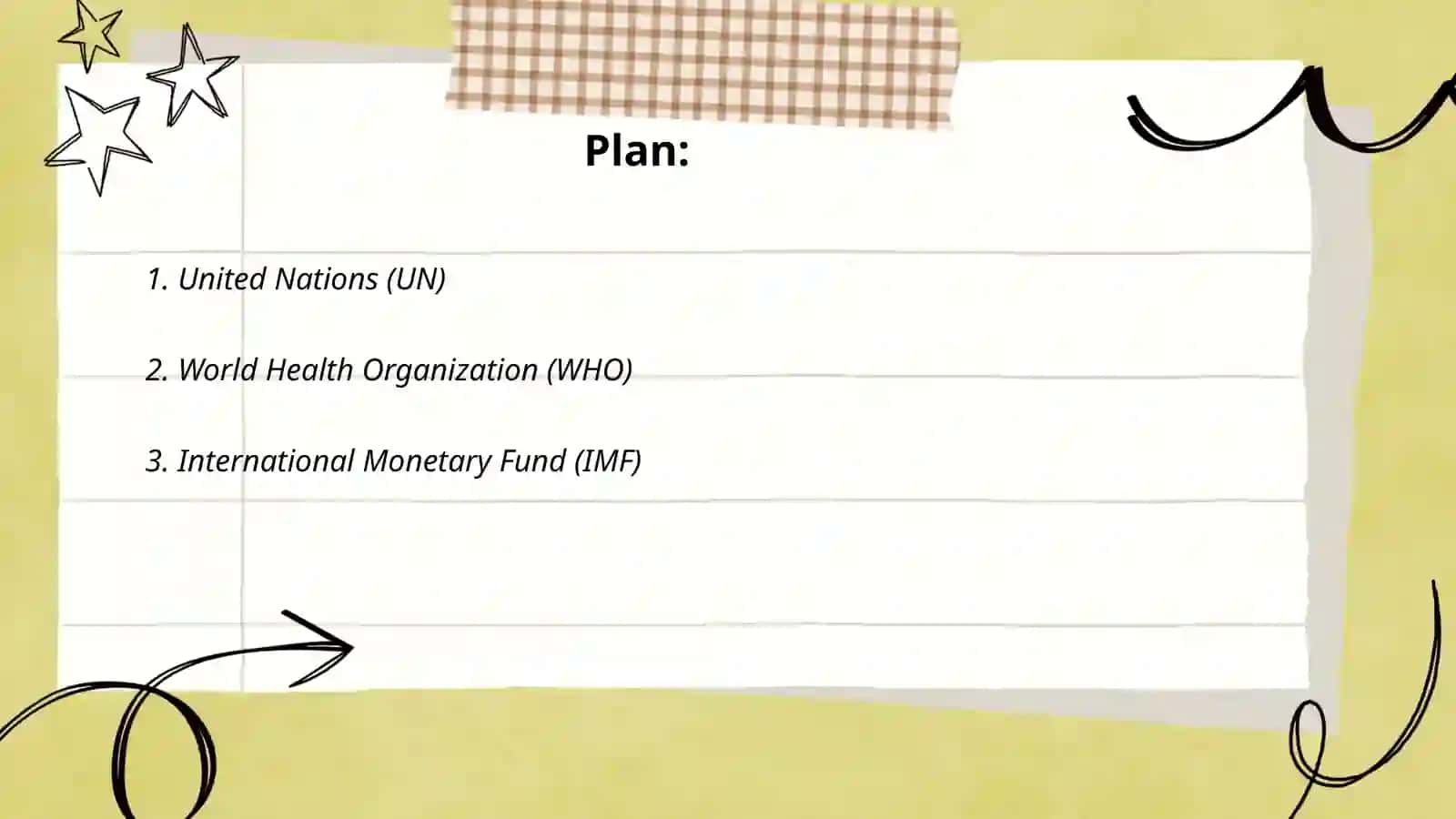 World organization 2