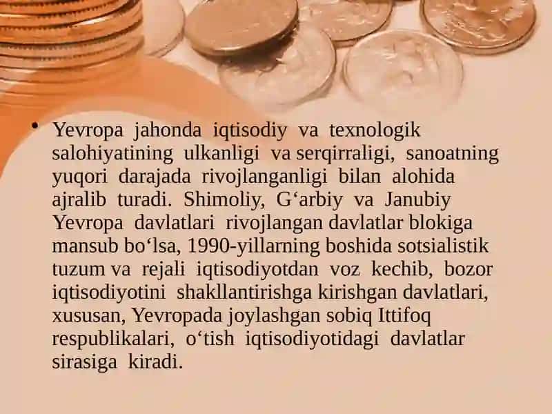 Yevropa iqtisodiyoti 2