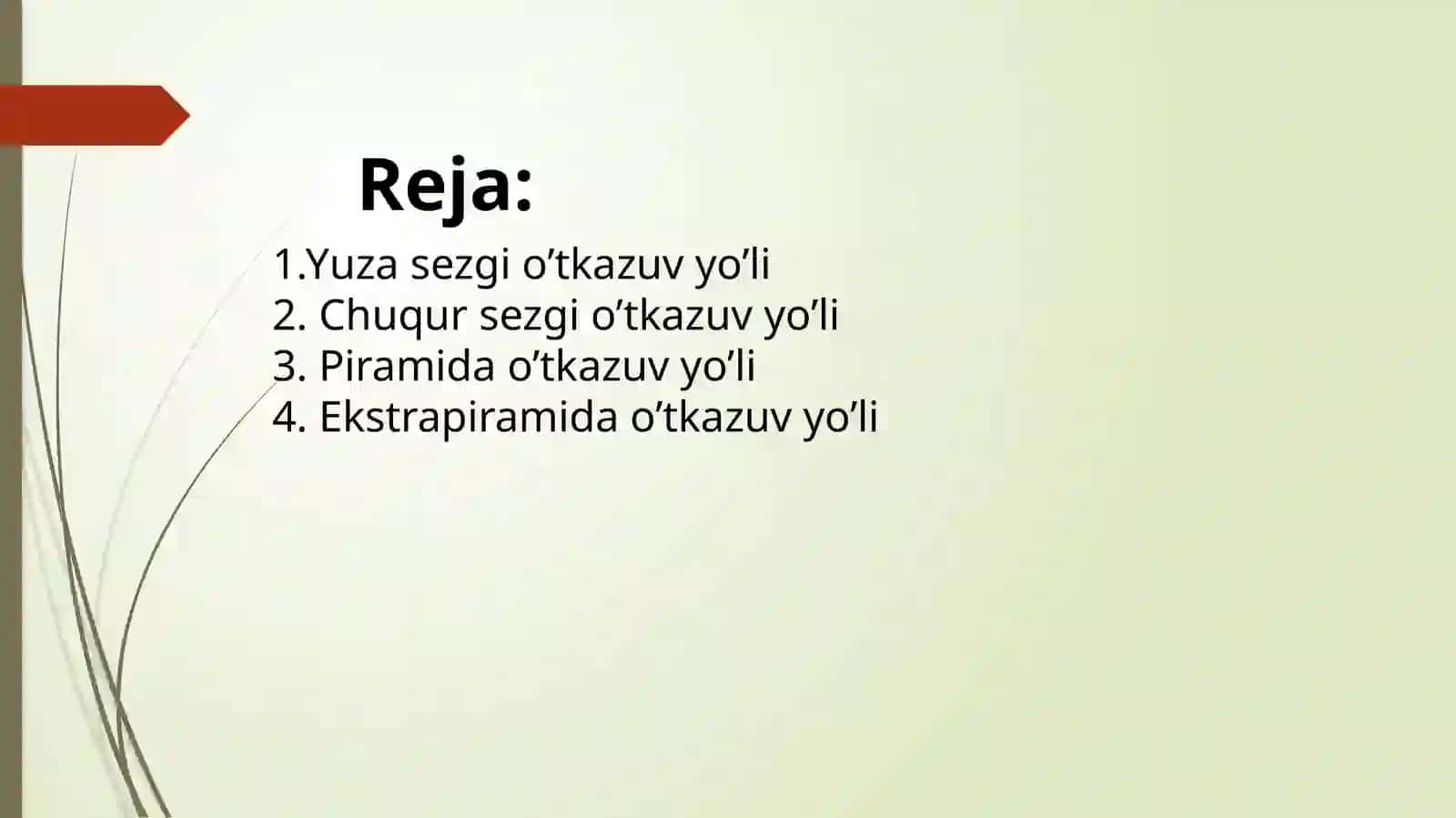 Oddiy refleksyoyi, sezuvotkazuv yo'llari 2