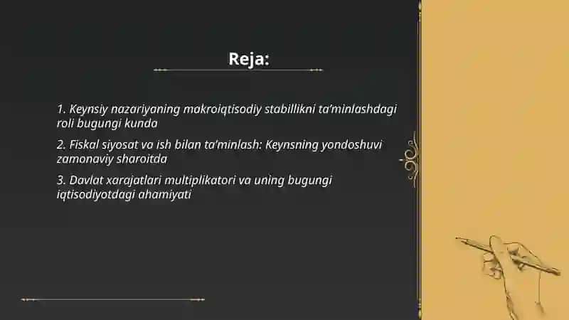 JON MEYNARD KEYNSNING NAZARIYASINING BUGUNGI KUNDAGI AHAMIYATI 2