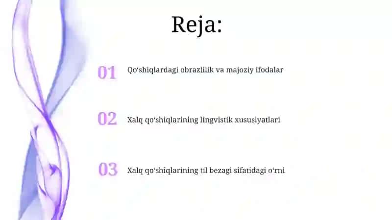 Xalq qo‘shiqlari - nutq bezagi sifatida 2
