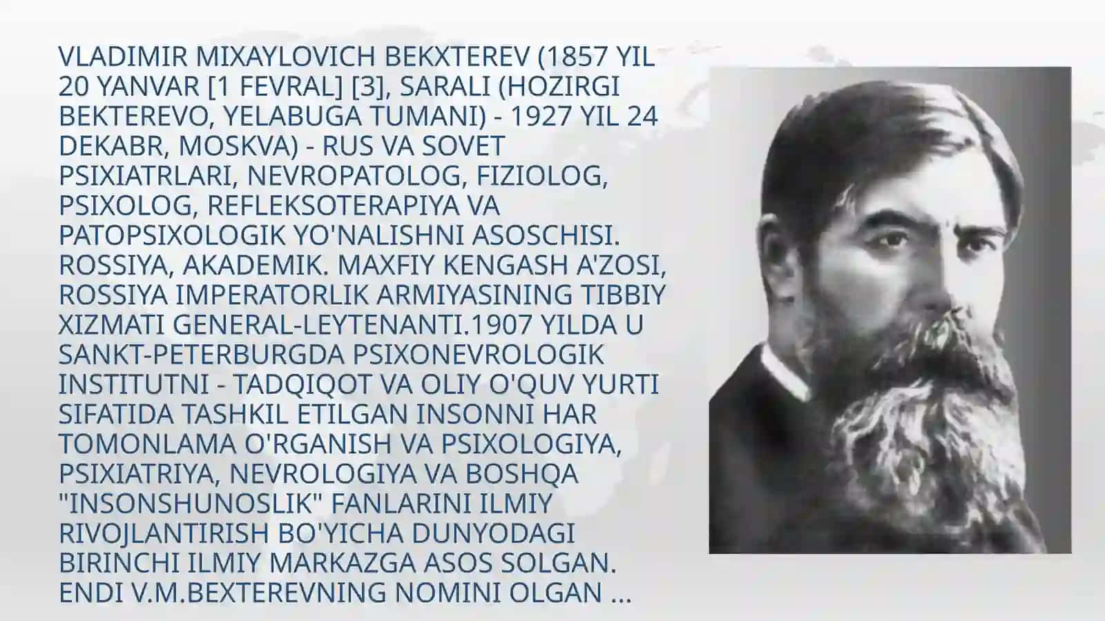 Vladimir Mixaylovich Bekxterev 2