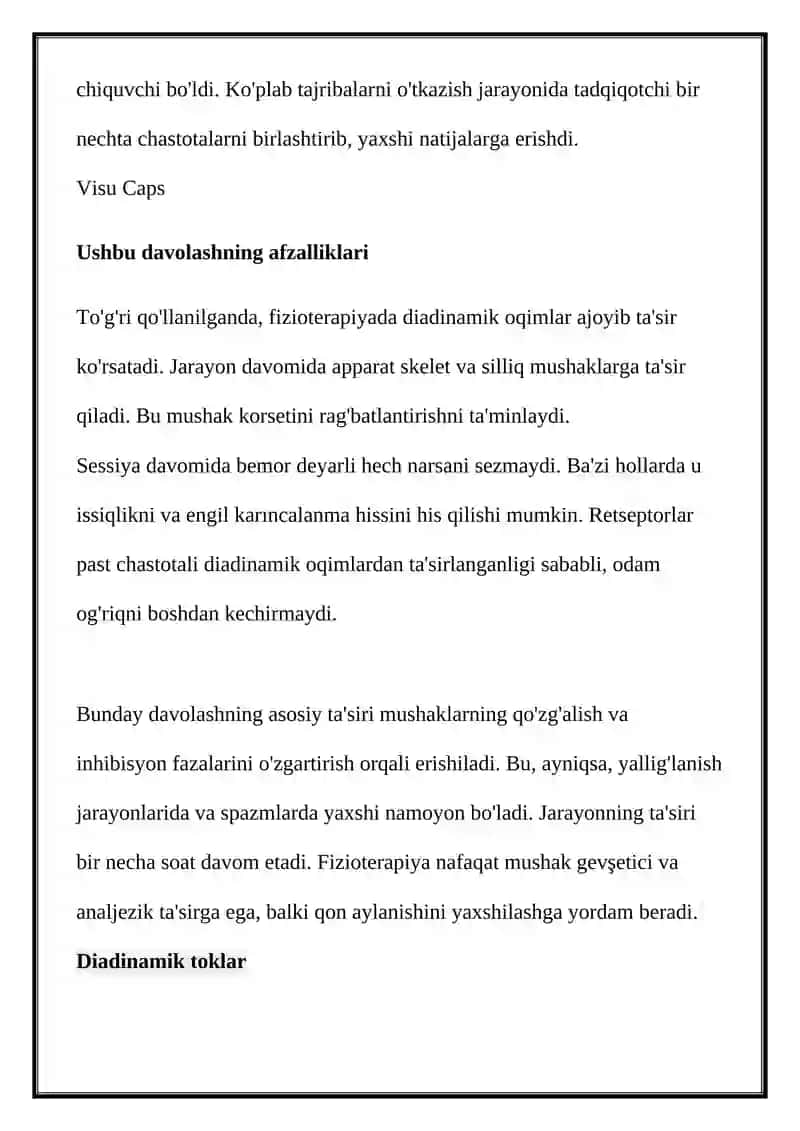 Diadinamik toklar 2