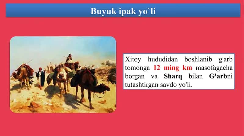 Buyuk ipak yo`li 2