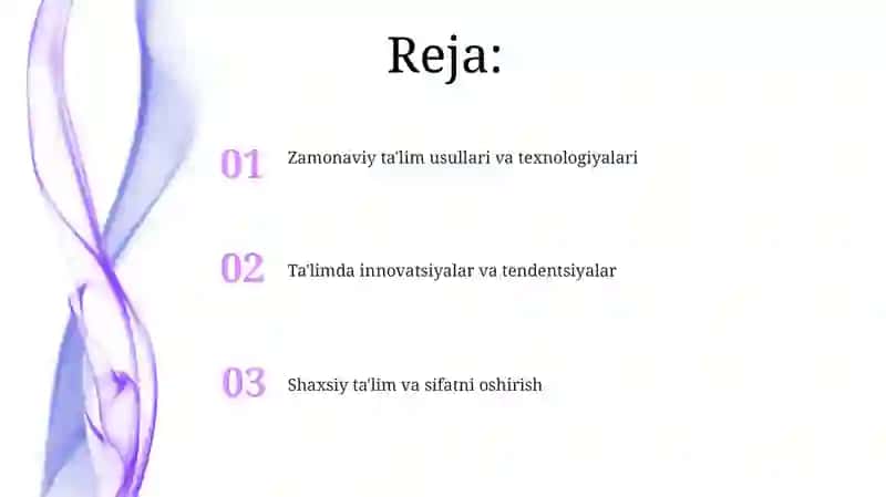 Zamonaviy ta'lim usullari va texnologiyalari 2