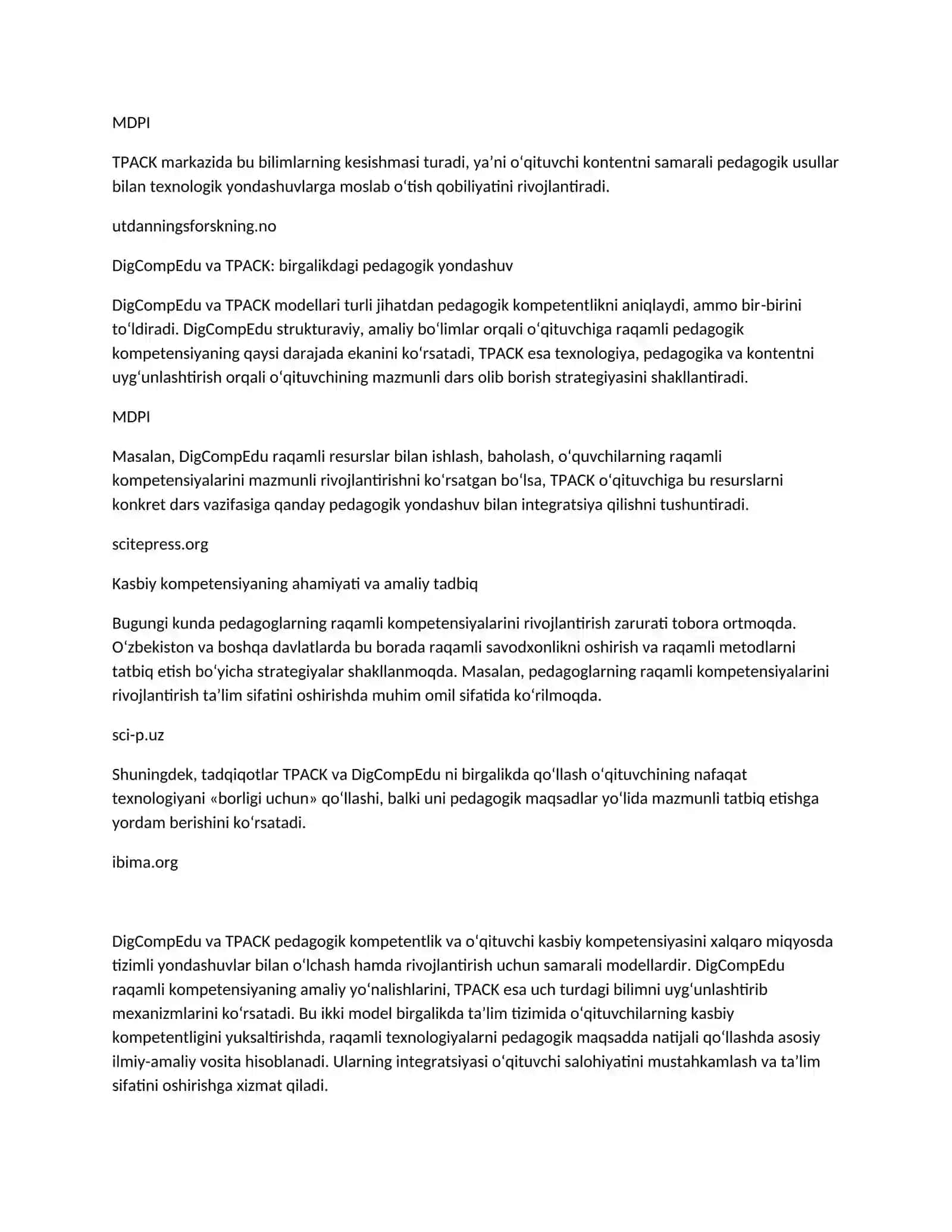 pedagogik kompitentlik 2