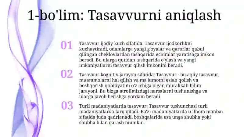 Hayol Haqida Tushuncha 2