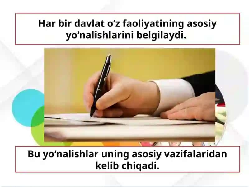 Davlat funksiyalari 2