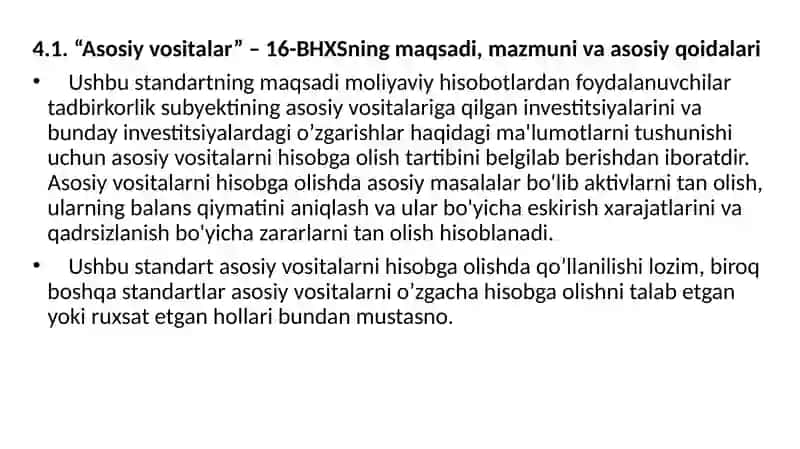 16-BHXS moliyaviy hisobotlar 2