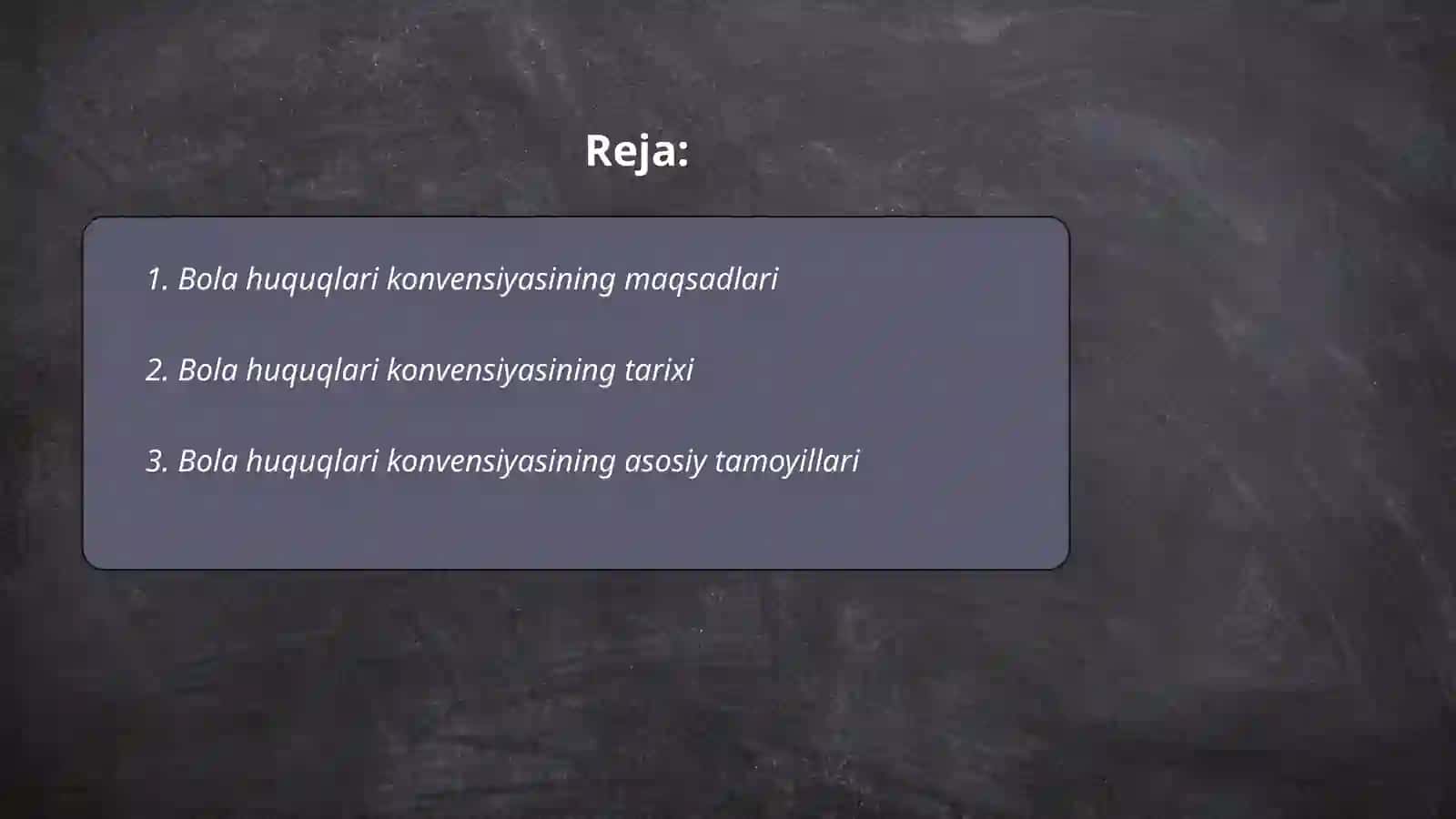 Bola huquqlari to'g'risidagi konvensiya 2