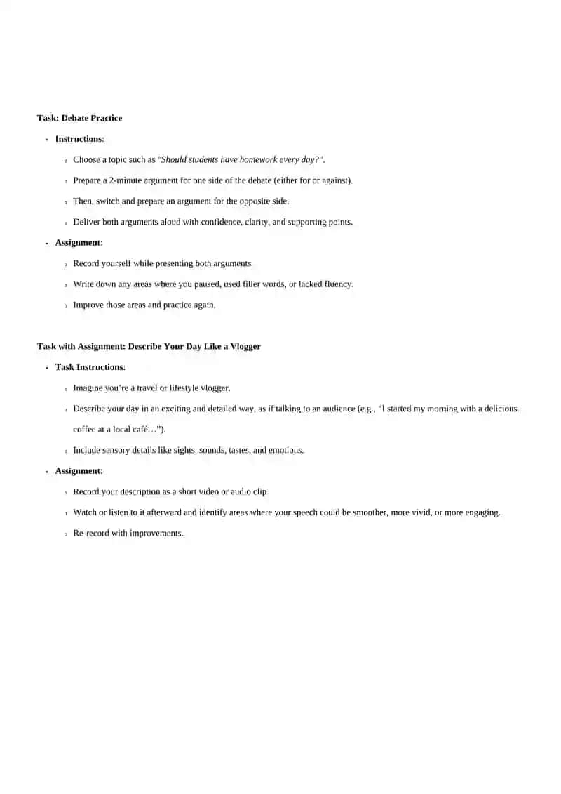 How to Improve Speaking Skills 2