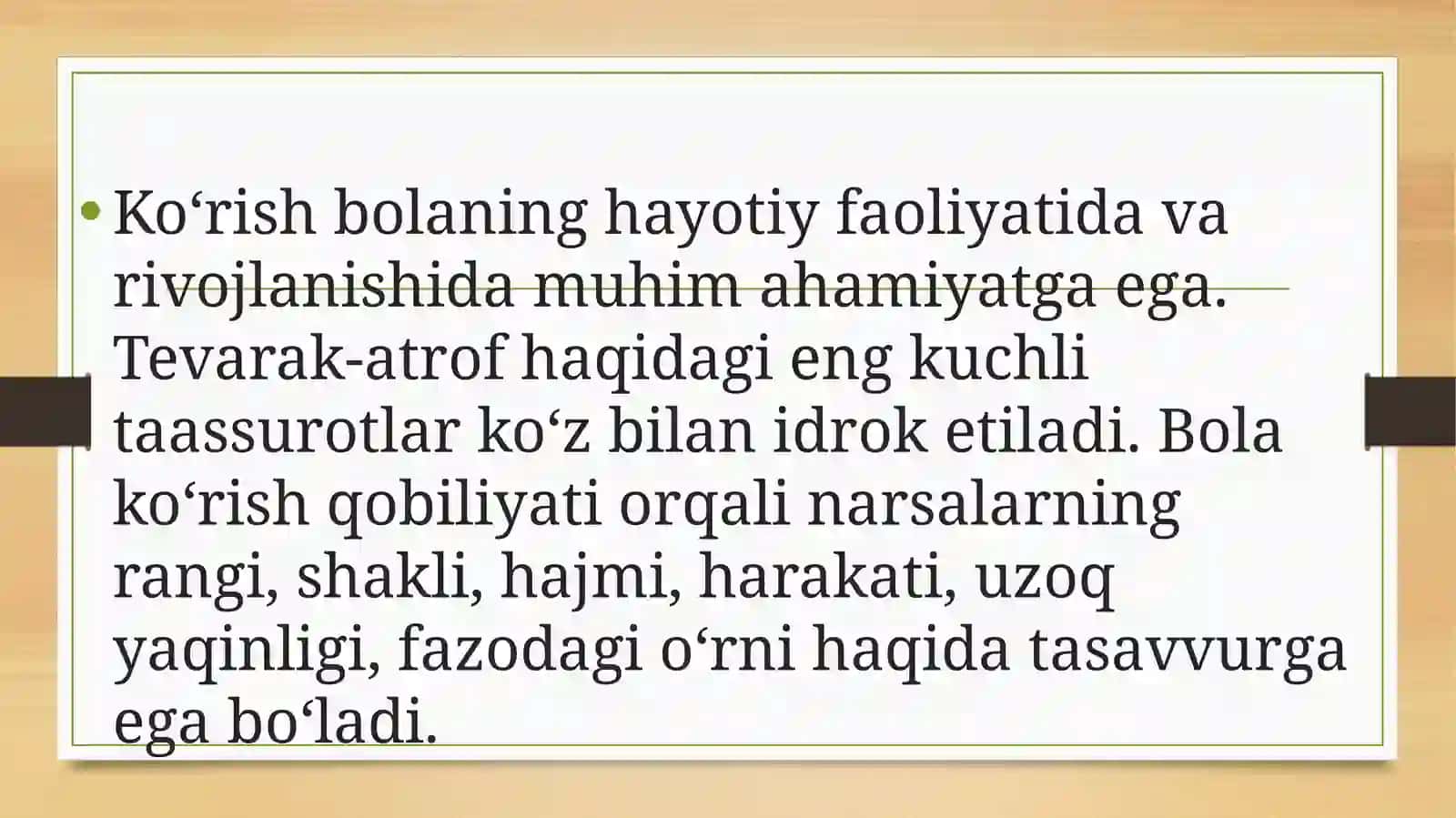 Korishida nuqsoni bo’lgan bolalar 2