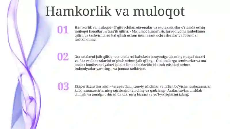 Mutaxassislarni Va Ota-Onalarni Jalb Qilish Usullari 2