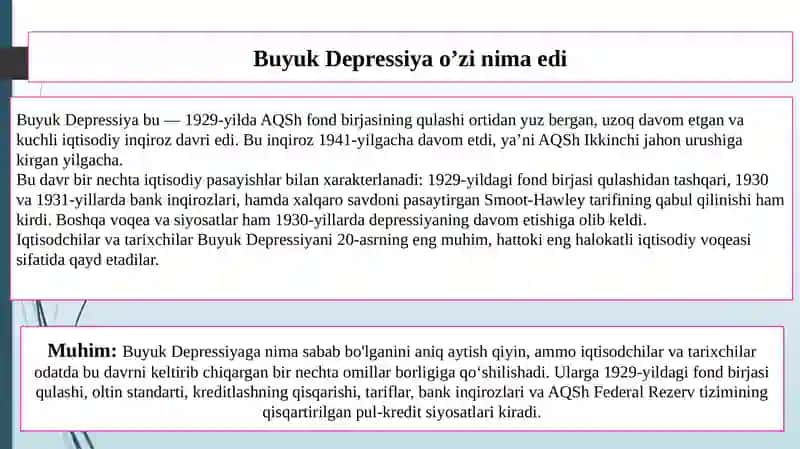 Buyuk Depressiya 2