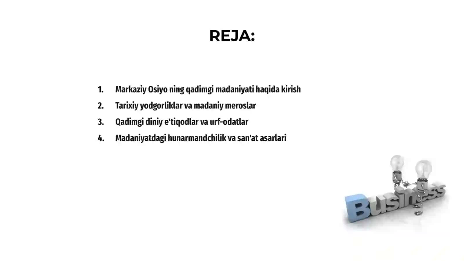 Markaziy Osiyo xalqlarining qadimgi madaniyati 2