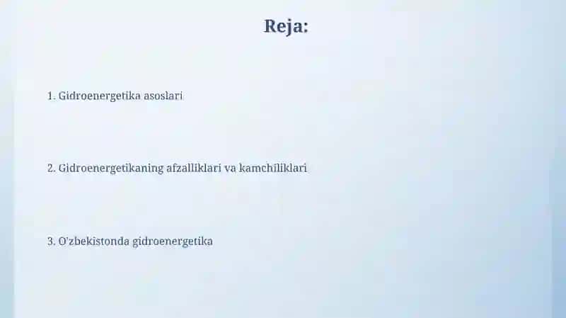 Gidroenergetika 2