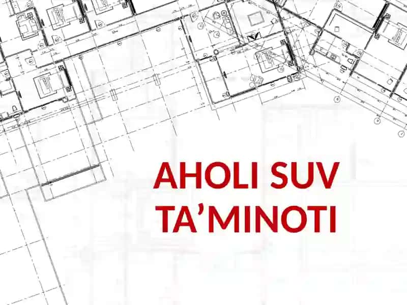 AHOLI SUV TA’MINOTI 2