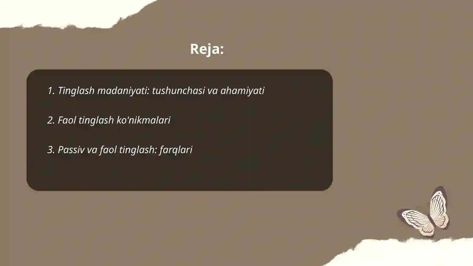 Tinglash madaniyati 2