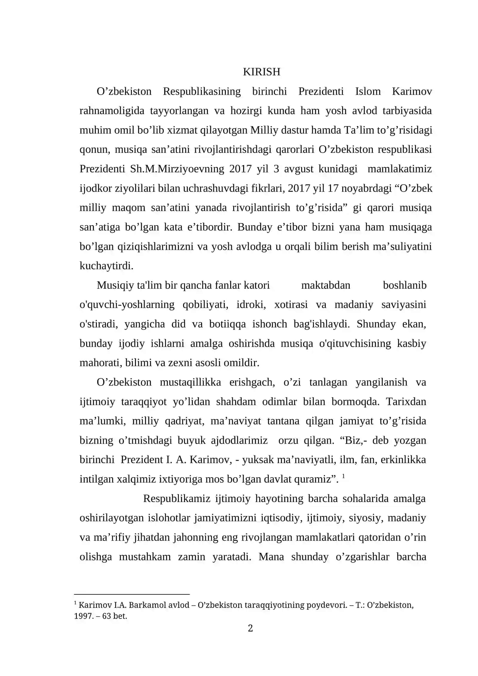 Maktabda musiqa darsining roli 2