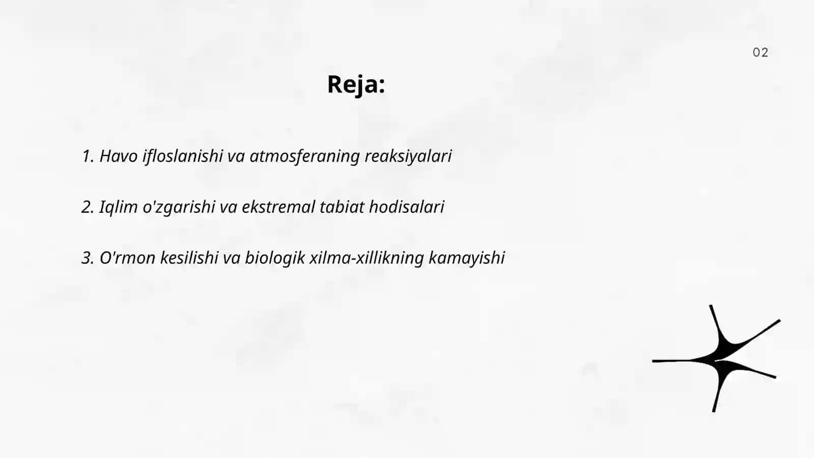 Inson faoliyatining tabiatga ta’siri va tabiatning javobi 2
