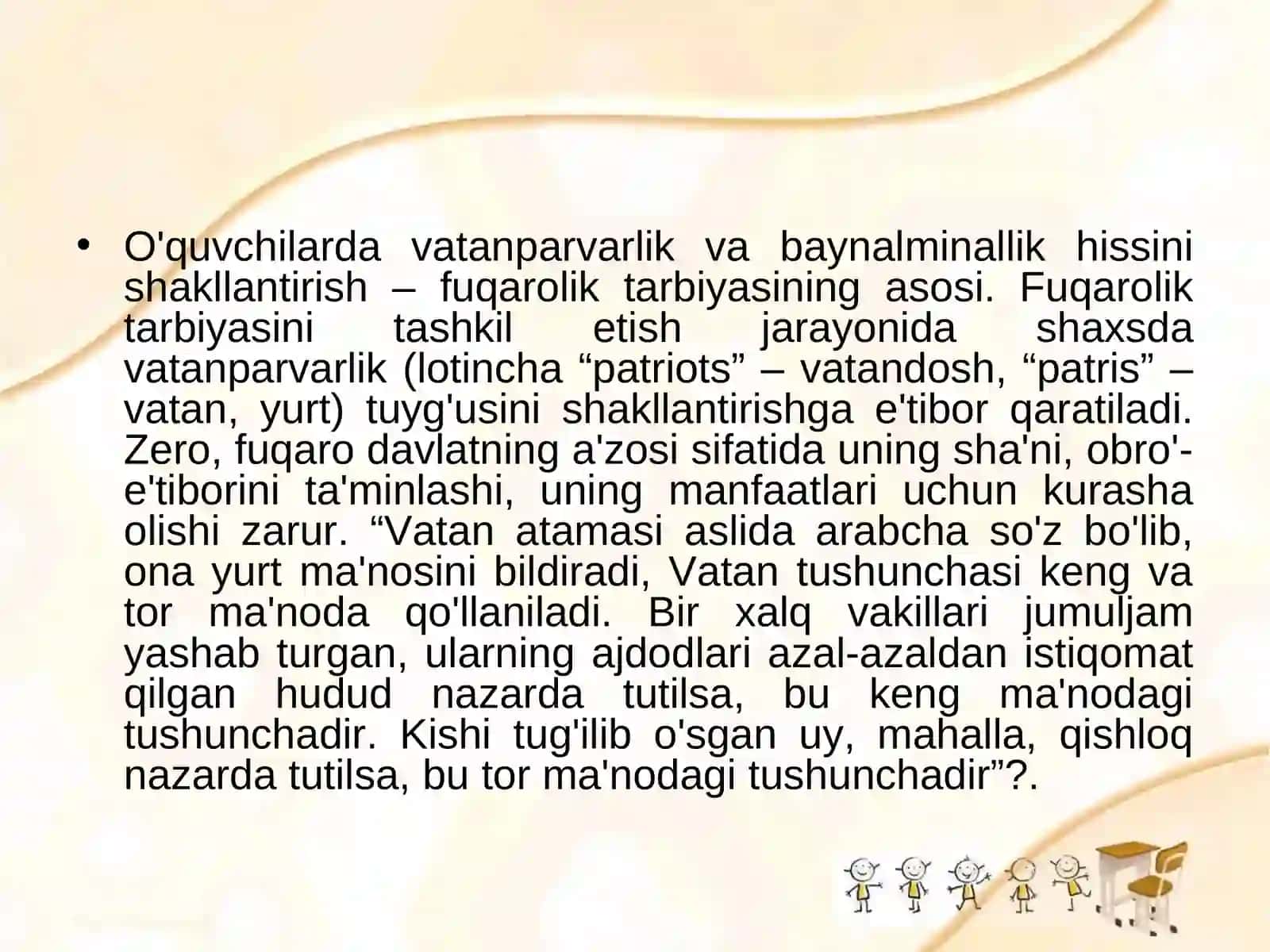 O’quvchilarni fuqarolik pozitsiyasini shakllantirish 2
