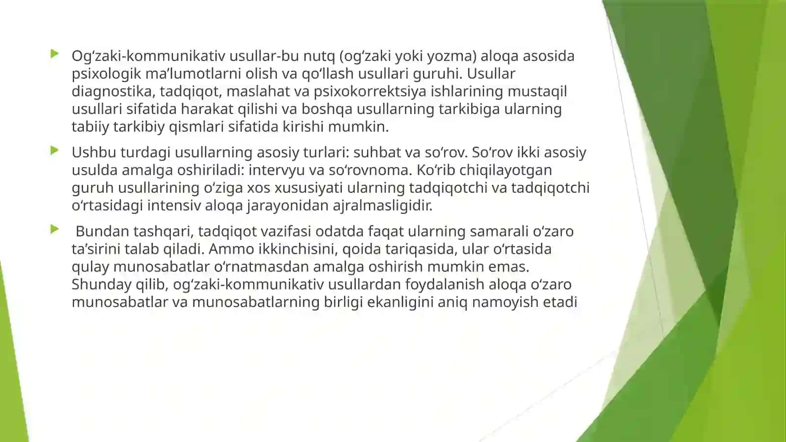 Verbal-kommunikativ metodlar 2