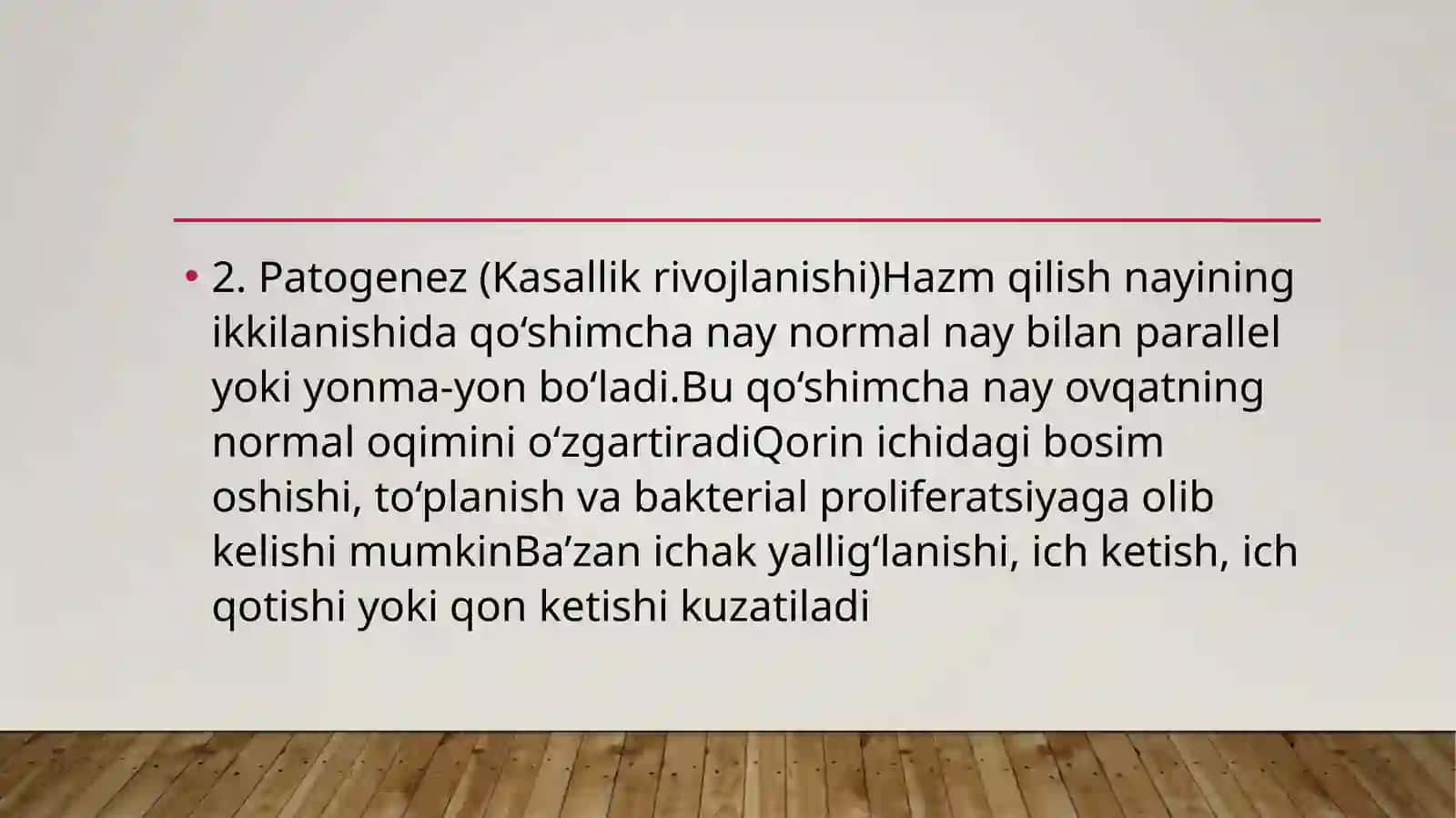 Hazmqilish nayining ikkilanishi 2