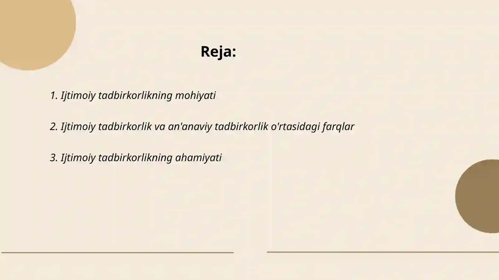 Ijtimoiy tadbirkorlik 2