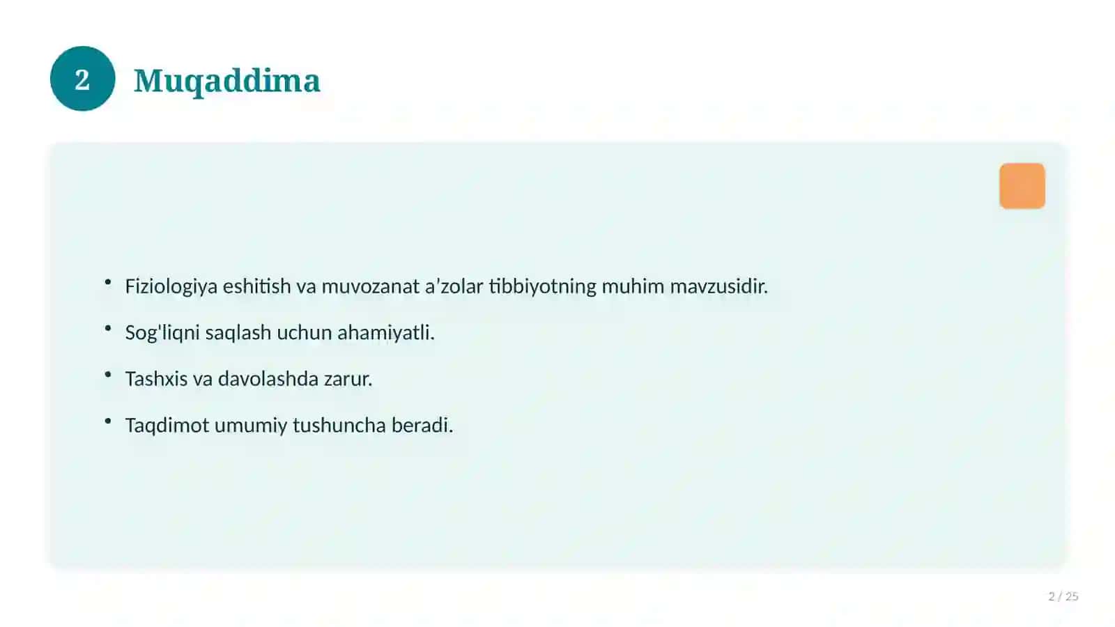 Fiziologiya eshitish va muvozanat aʼzolar 2