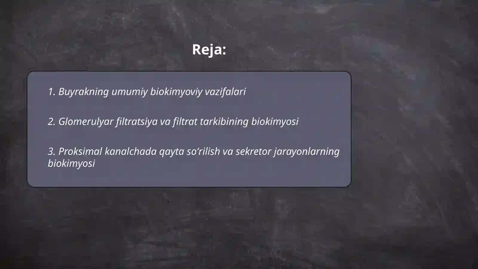 Buyraklar biokimyosi 2