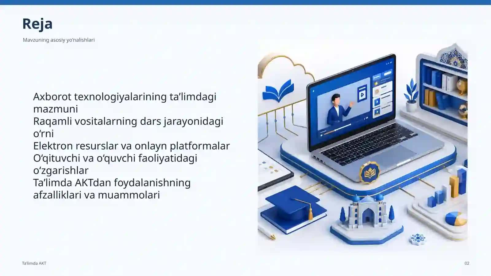 Ta’limda axborot texnologiyalaridan foydalanish 2
