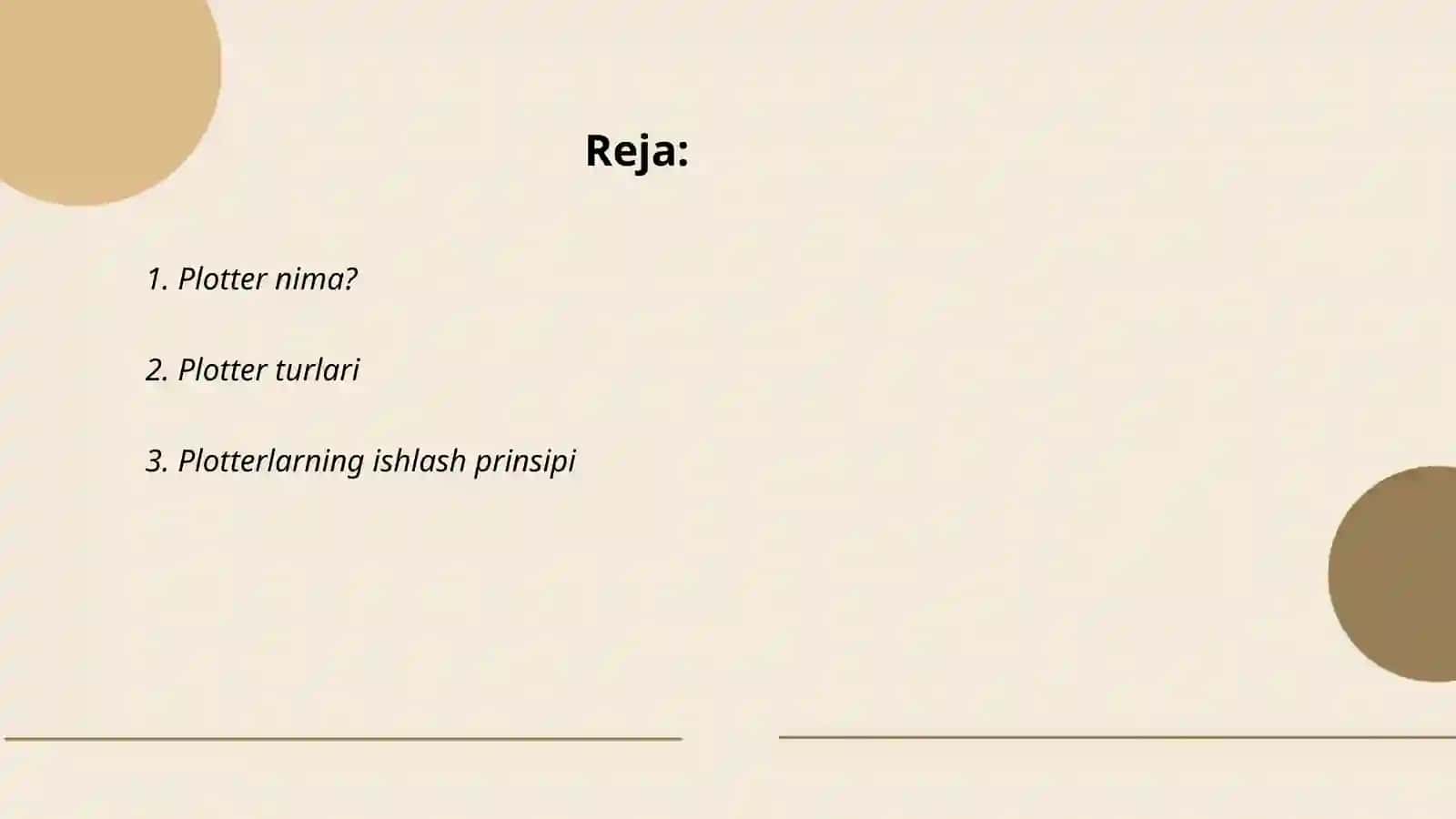 Plotter haqida 2