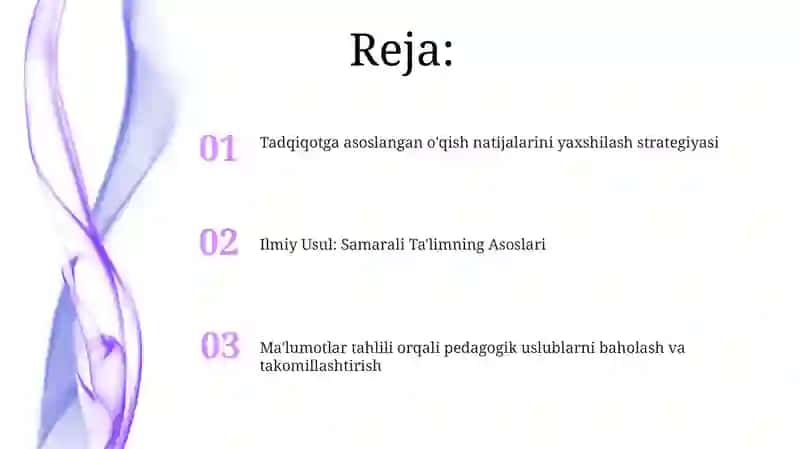 Ma'lumotlar tahlili usullari 2
