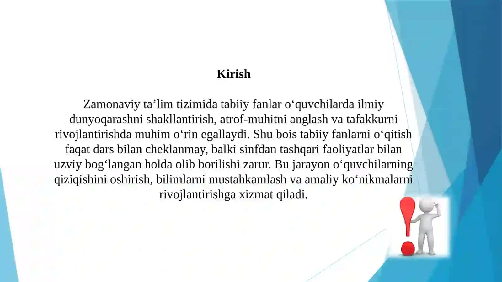 Tabiiy fanlar ta'limi 2