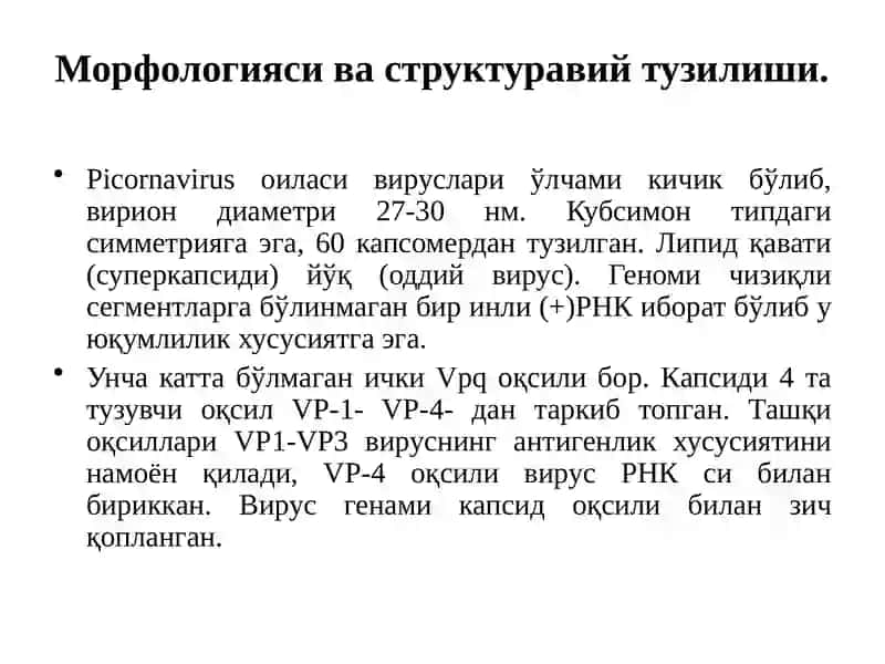 Пикорнавируслар оиласи 2
