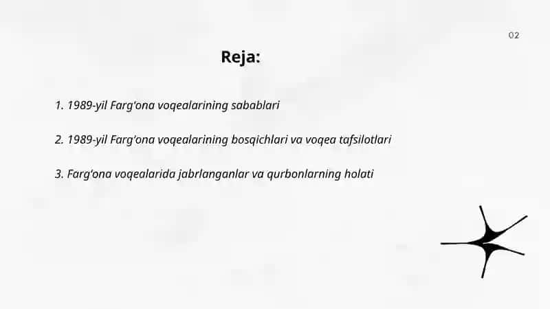 Farg’ona voqealari. Orol fojeasi 2