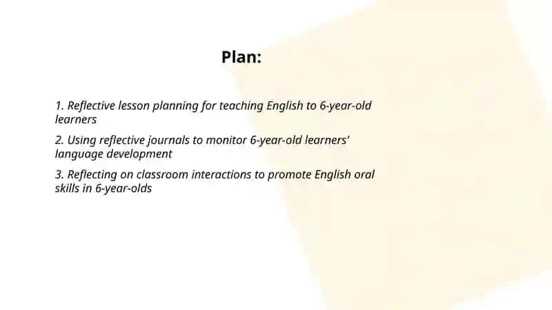 Reflective Teaching English to Young Learners 2