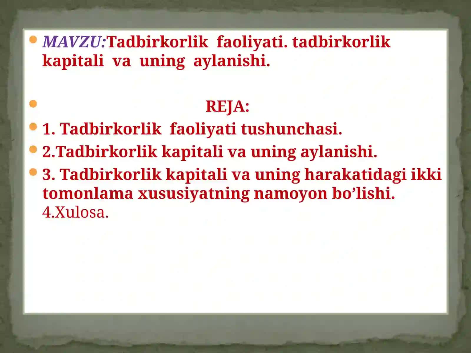 FarDU Tabiiyot-geografiya fakulteti EKOLOGIYA yo’nalishi 2