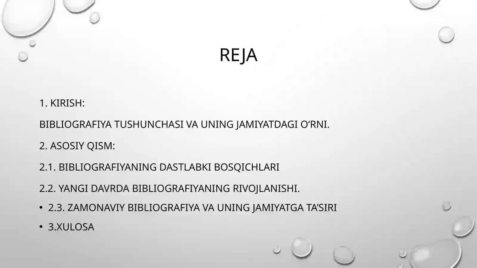 Bibliografiyashunoslikfanidan insho 2