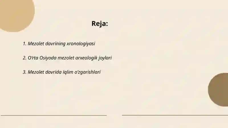 Mezolet davri 2