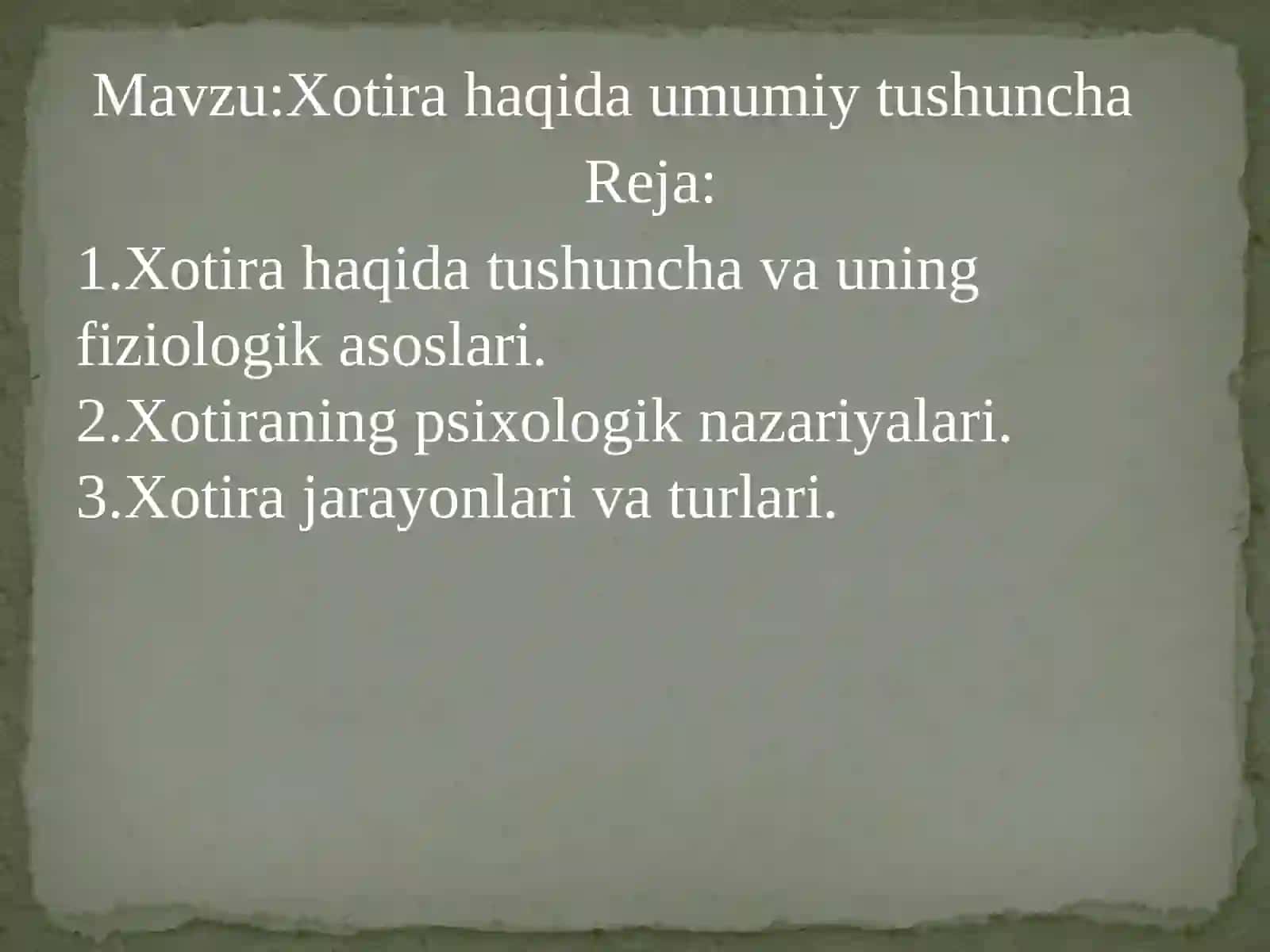 Xotirahaqidaumumiytushuncha 2