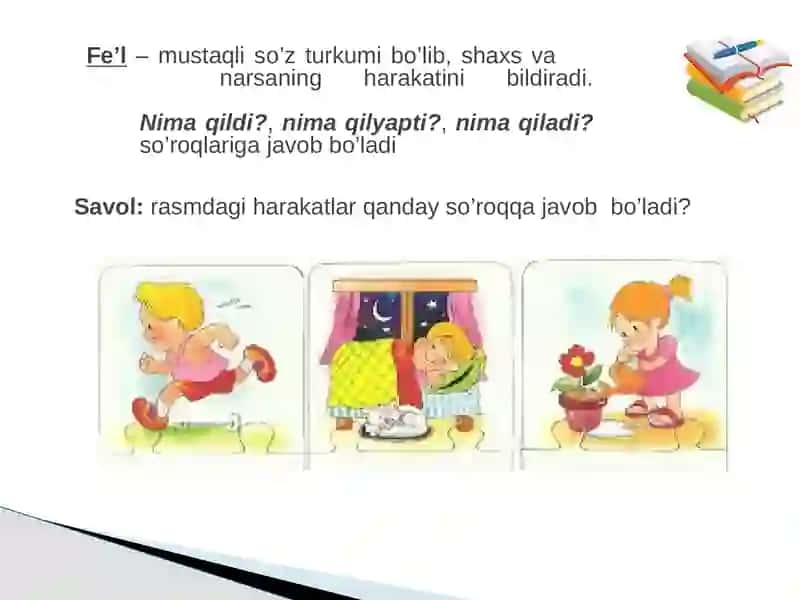 Fe'l so'z turkumi 2