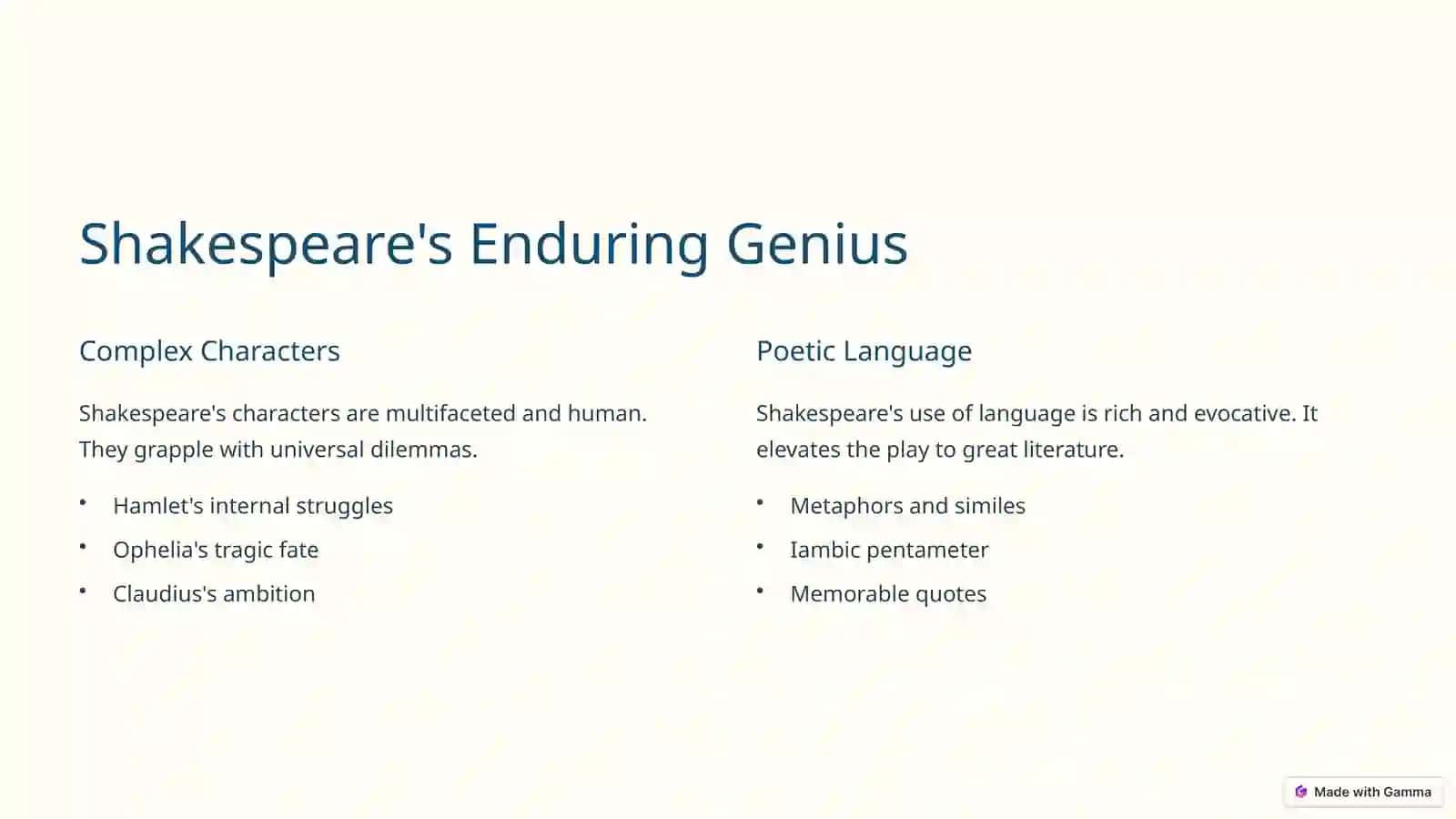 Why Hamlet Still Matters 2