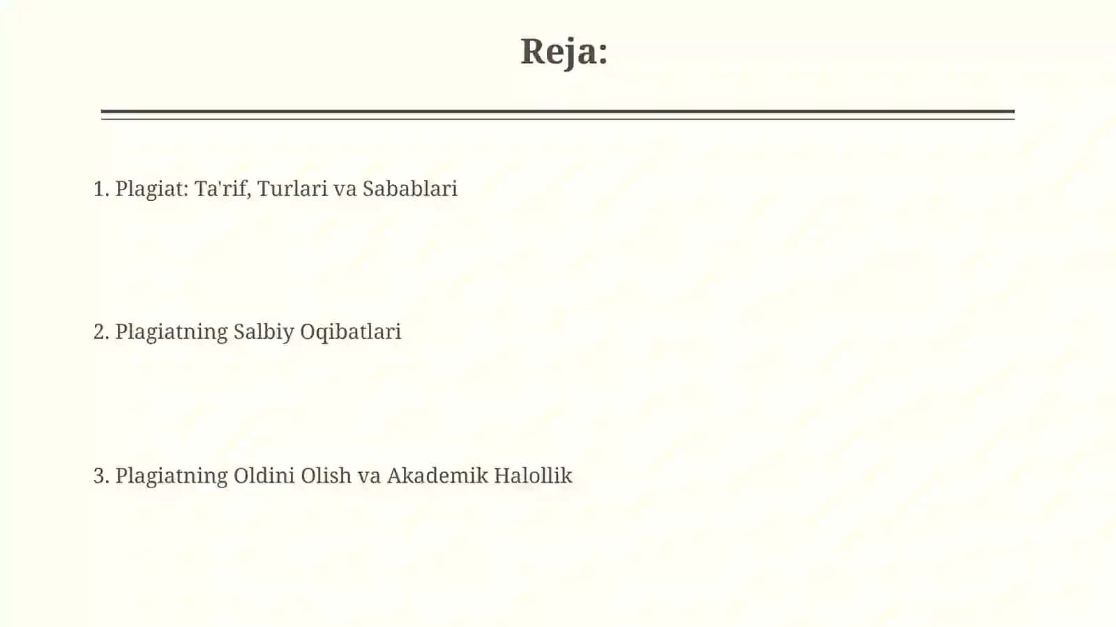 Plagiat va uning salbiy oqibatlari 2