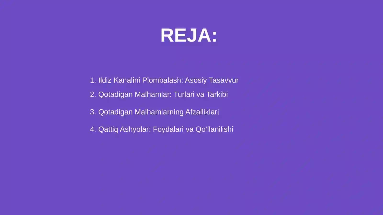 Qotadigan Malhamlar 2