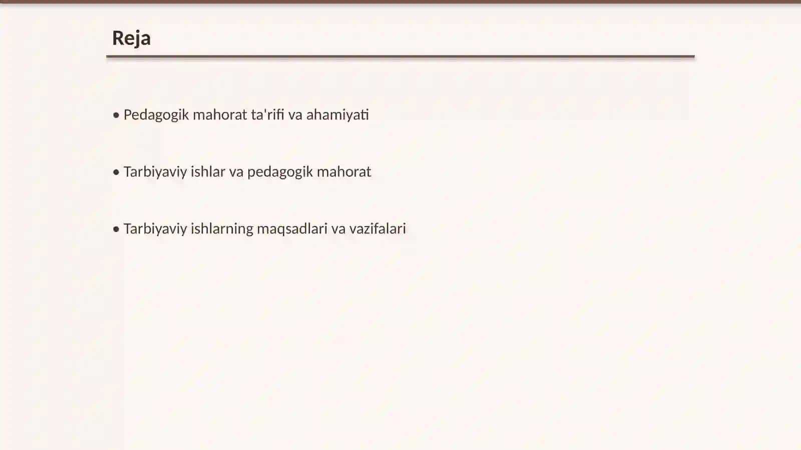 Pedagogik mahorat ta'rifi va ahamiyati 2