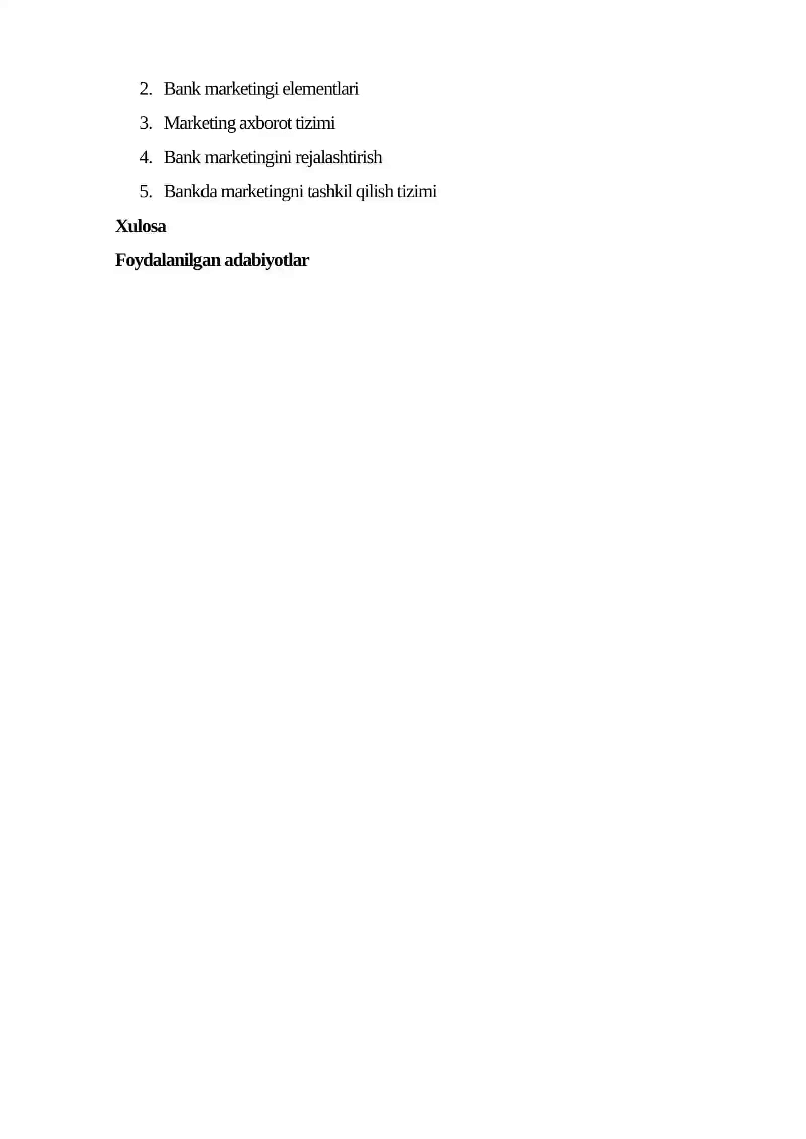 BANK MARKETINGI 2