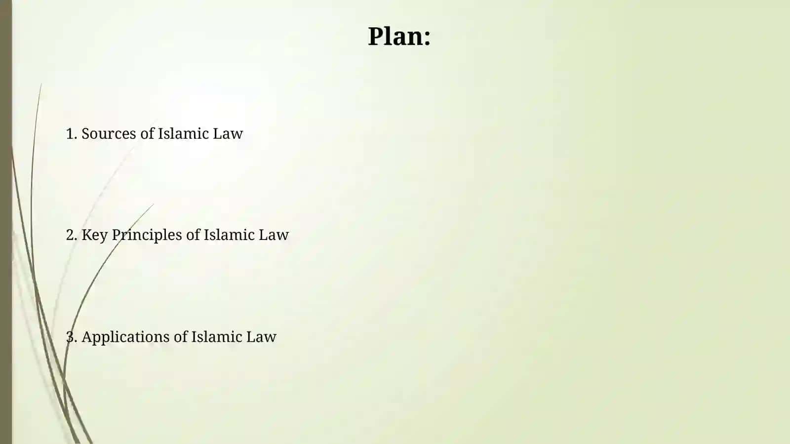 Islamic Law 2
