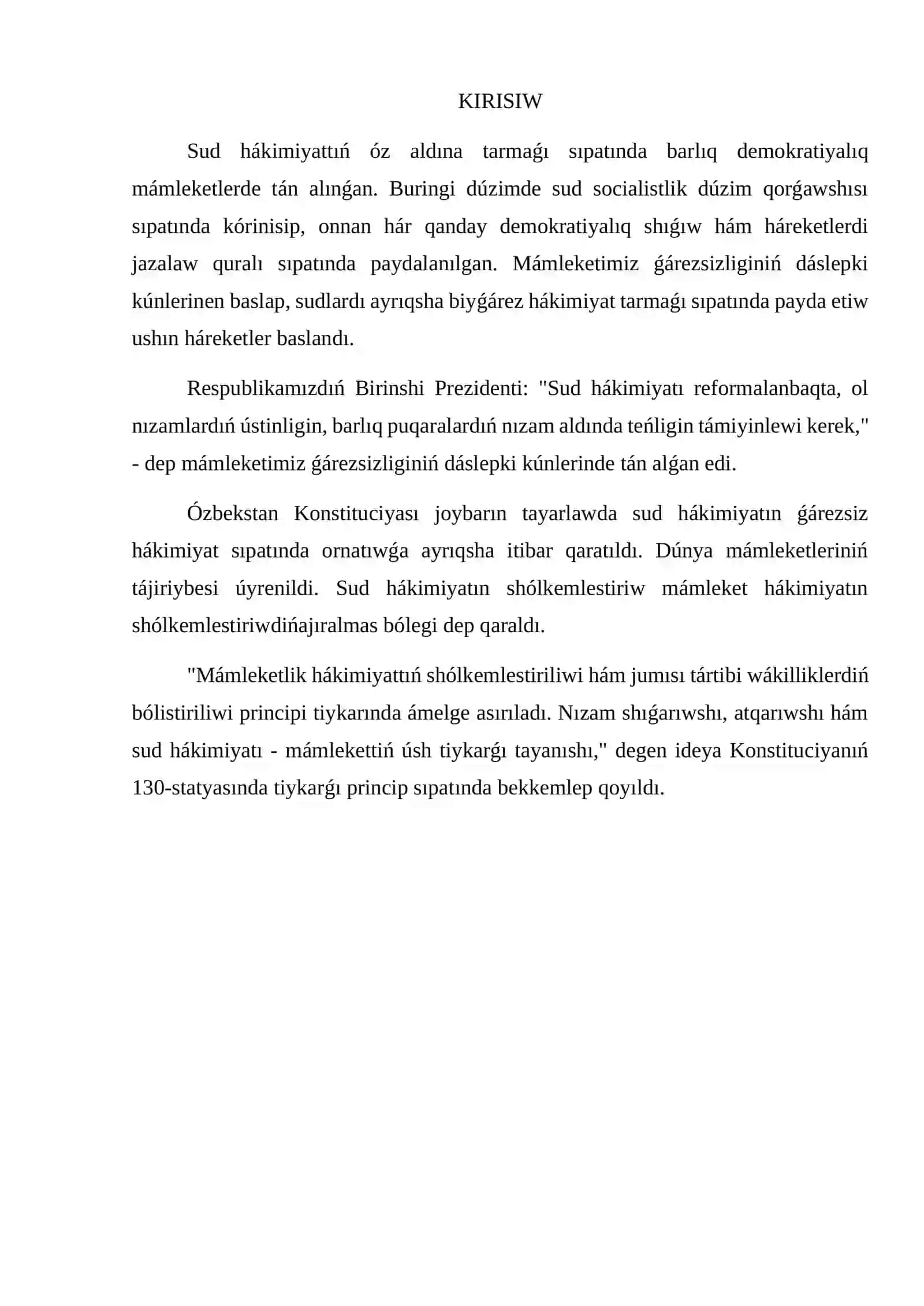 Ózbekistan Respublikası sud hákimiyatı 2