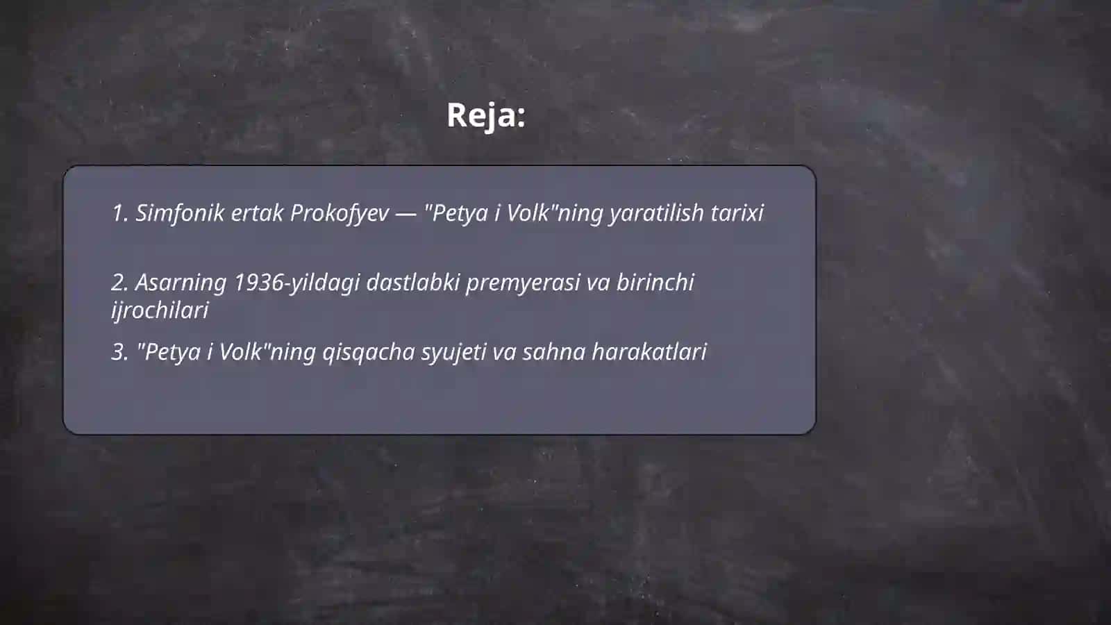 Simfonik ertak Prokofiev Petya i volk 2